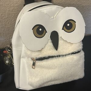 Harry Potter Hedwig Owl Mini Backpack And Keychains Wizarding World Fantasy